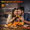 Extralink Air Fryer 4,2 L, friggitrice ad aria, 1300 W, Anteprima dell’immagine prodotto 8