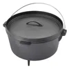 TAINO Dutch Oven 8L Fonte Ø 30cm Marmite à feu Levier de Voir les images du produit 2