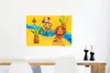 MuchoWow® Poster Affe - Löwe - Dschungel - Wasser 90x60 cm Produktbild-Vorschau 5