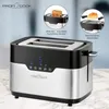 A toaster with inset images highlighting its features. Náhled obrázku produktu