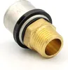 Pipetec Pressfitting Übergang 26x3 mm - 1/2 Zoll AG TH Produktbild-Vorschau 3