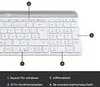 Logitech Slim Wireless Combo MK470 Set Grauweiß Produktbild-Vorschau 13