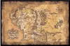 Herr der Ringe Poster Mittelerde Karte (74) Produktbild-Vorschau 3