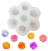 Blumen-Silikonform für Kuchen, Schokolade, Seife, 3D-Rose, Produktbild-Vorschau 1