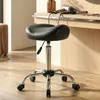 HOMCOM Sgabello a rotelle regolabile in altezza con ruote Anteprima dell’immagine prodotto 8