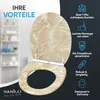 SANILO® WC-Sitz mit Absenkautomatik und Schnellverschluss Produktbild-Vorschau 2