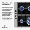 Klarstein Alchemist – 4-palnikowa płyta gazowa z Podgląd zdjęcia produktu 3