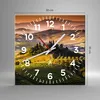 Wanduhr - Quadrat - Glasuhr - Landwirtschaft Bauernhof Produktbild-Vorschau 3