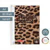 BRUNNEN 106752804 Collegebl A4 Lin28 Flock Leopard Produktbild-Vorschau 5