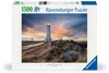 Magische sfeer boven de vuurtoren van Akranes, IJsland. Productafbeelding-voorbeeld 1