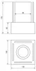 Freistehender Biokamin 13x13x17 cm Smart White strukturiert Produktbild-Vorschau 7