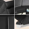 CASARIA® Relaxliege Massage Heizfunktion 186x89x55cm Produktbild-Vorschau 6
