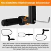 Fietsspiegel, stuurspiegel, echtglas, inklapbaar, voor Productafbeelding-voorbeeld 2