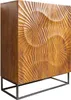 Massives Highboard SCORPION 120cm braun Mangoholz Sideboard Produktbild-Vorschau 13