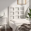 vidaXL Kopfteil Weiß 80,5x4x100 cm Massivholz Kiefer - Produktbild-Vorschau 5