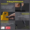 A collage of images showing a screwdriver being used for different applications, with text describing its features and awards. Podgląd zdjęcia produktu