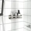 vidaXL Sprchová vanička 23x6,5x6 cm Kartáčovaná nerezová Náhled obrázku produktu 2