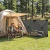 Outsunny Windschutz faltbar Camping Sichtschutz mit Produktbild-Vorschau 9