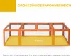 PawHut Kleintierstall Zwergkaninchenstall Freilaufgehege Produktbild-Vorschau 4