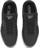 A top-down view of a pair of black Reebok sneakers. Produktbild-Vorschau