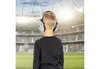 A child wearing headphones in a stadium. Voir les images du produit
