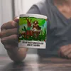 Kaffeebecher mit Faultier im Büro Dschungelmotiv und Produktbild-Vorschau 2