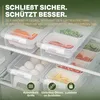 Zestaw 4 pojemników do przechowywania Viwares – hermetyczne Podgląd zdjęcia produktu 7