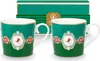 PIP STUDIO Love Birds Medallion Emerald-Green Henkelbecher Produktbild-Vorschau 1