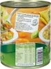 The back of a food can showing nutritional information and preparation instructions. Produktbild-Vorschau
