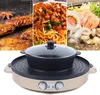 A collage of food items and a hot pot grill. Náhled obrázku produktu