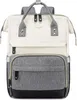 LOVEVOOK Laptop Rucksack Damen 15.6 Zoll Wasserdicht Beige Produktbild-Vorschau 1