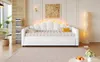 Letto a giorno imbottito 90x200 cm con letto estraibile, Anteprima dell’immagine prodotto 16