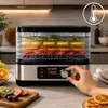 Dörrautomat Für Pilze Obst Gemüse 500 W 6 Etagen Produktbild-Vorschau 4