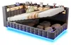 Łóżko tapicerowane 90x200 cm, sofa z funkcją spania z Podgląd zdjęcia produktu 10