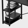 MARK ADLER Leader 5.9 Schwarz | Eckschreibtisch mit Regalen Produktbild-Vorschau 17
