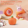 6 Stück Hasen Stressball Squishy Quetschspielzeug Anti Produktbild-Vorschau 2