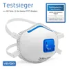 VEVOX® FFP3 Maske mit Ventil – 5er, 10er oder 20er Set – Produktbild-Vorschau 7