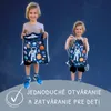 HECKBO Detské vrecko na prezuvky s motívom astronauta a Náhľad obrázku produktu 4