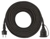 Venkovní prodlužovací kabel 25 m / 1 zásuvka / černý / guma-neopren / 230 V / 2,5 mm2 Náhled obrázku produktu