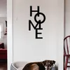 Wallity, Home 5, Dekoratives Wandaccessoire aus Metall, 100 Produktbild-Vorschau 2