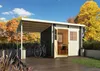 Karibu Gartenhaus Gerätehaus Glücksburg 4 im Set mit Produktbild-Vorschau 1
