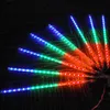 A string of colorful LED lights arranged in a fan shape against a dark background. Náhled obrázku produktu