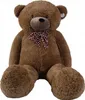 A large brown teddy bear sitting on a white background. Voir les images du produit