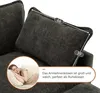 Merax Ecksofa mit Schlaffunktion, L-Form 3-Sitzer-Sofa mit Produktbild-Vorschau 8
