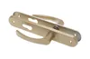 Two door handles with long escutcheons are shown on a white background. Podgląd zdjęcia produktu