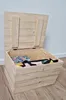 Holzkiste mit Deckel 39x29x25 cm - Aufbewahrungsbox Holz Produktbild-Vorschau 4