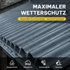 GIHAUVIA 22 × Wellplatte Dach 108 x 52.5 cm Kunststoff Produktbild-Vorschau 5