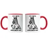 Ich Hasse Morgenmenschen Tasse Rot  Morgenmuffel Erstmal Produktbild-Vorschau 3