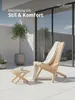 holz4home® Skandinavisches Liegestuhl Set aus massivem Produktbild-Vorschau 6