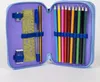 Dvoupatrový školní penál Stitch modrý - vybavený Náhled obrázku produktu 10